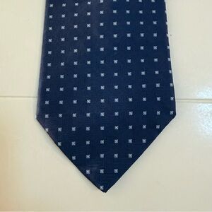 Brooks Brothers 346 NWT Blue Pattern Tie, New